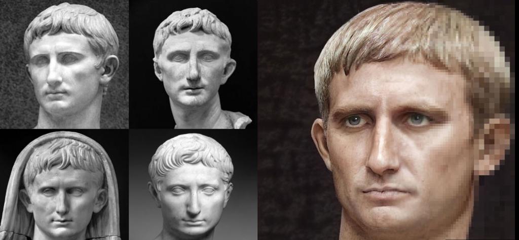 Immagini realistiche dei governanti romani